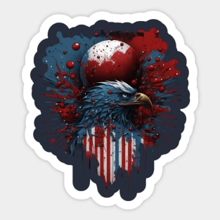 EAGLE - 4th of July Sticker